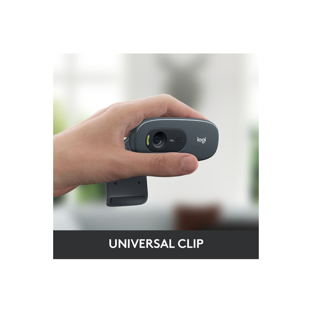 Logitech C270 HD Webcam - Black in Qatar Logitech C270 HD Webcam - Black in Qatar
